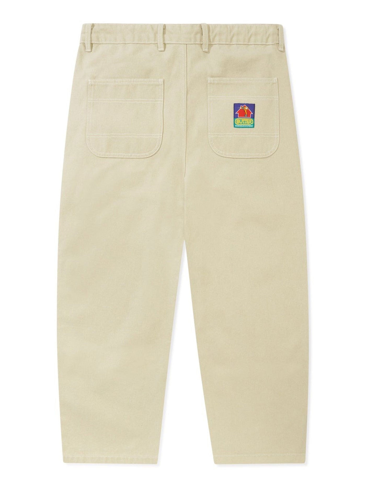 Butter Goods Work Double Knee Washed Khaki Pants Spring 2024