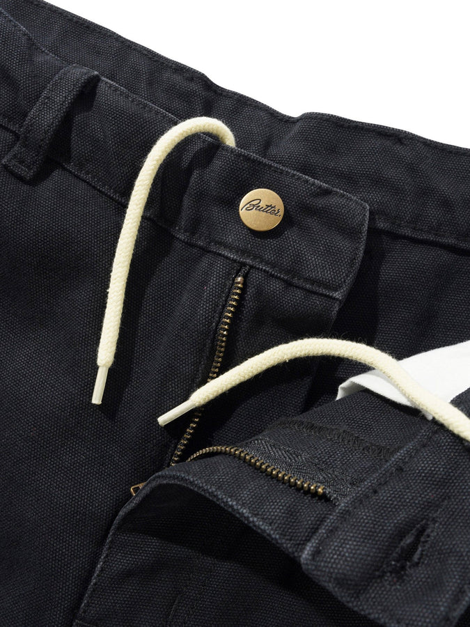 Butter Goods Work Shorts Spring 2026 | BLACK