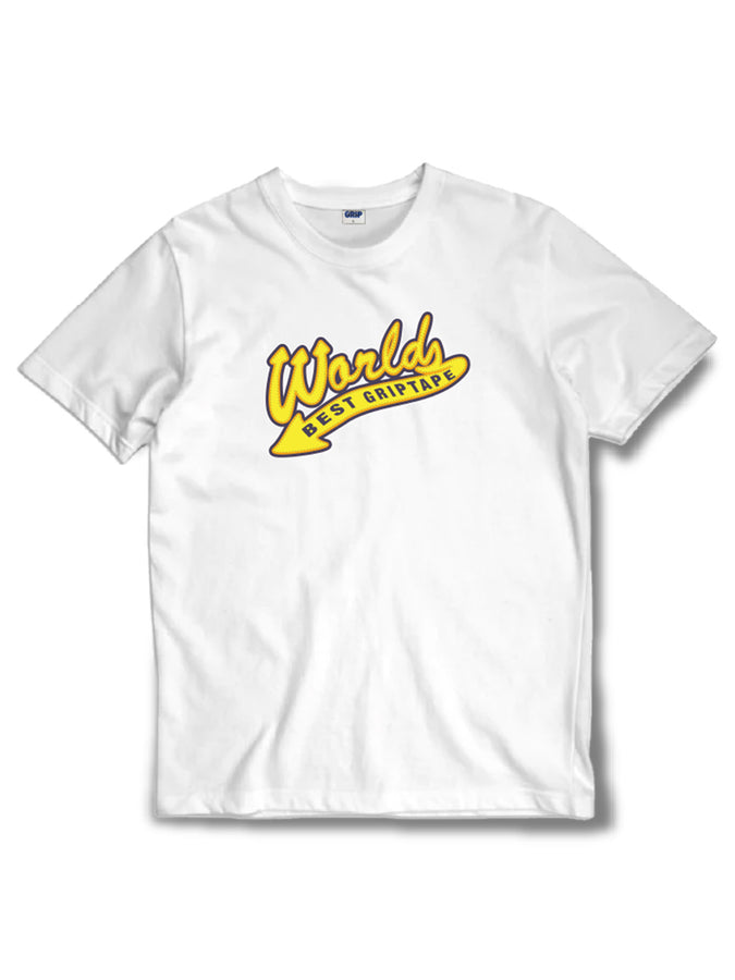 Classic Grip World Best T-Shirt Fall 2025 | WHITE