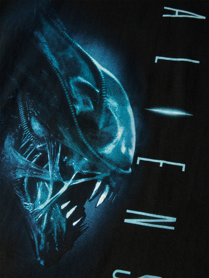 Huf x Alien Xenomorp T-Shirt Holiday 2026 | BLACK
