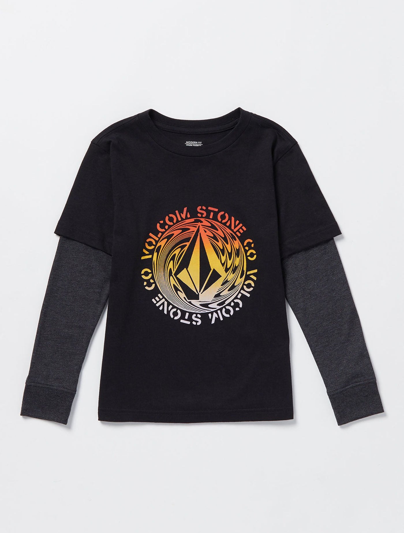 Volcom Rotato Twofer Long Sleeve T-Shirt(Boys 2-7) Fall 2023