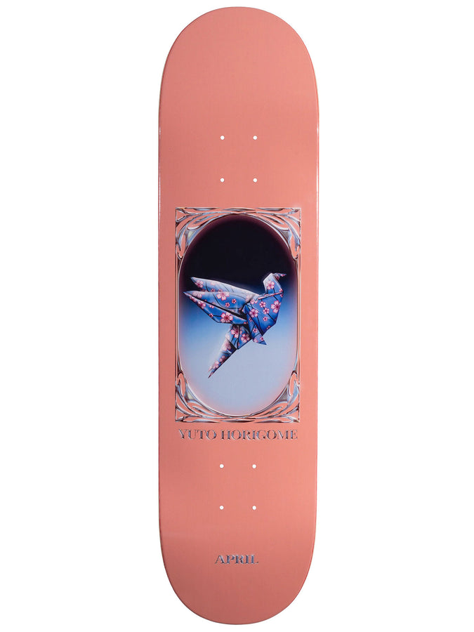 April Yuto Horigome Origomi 8.0 Skateboard Deck | PEACH