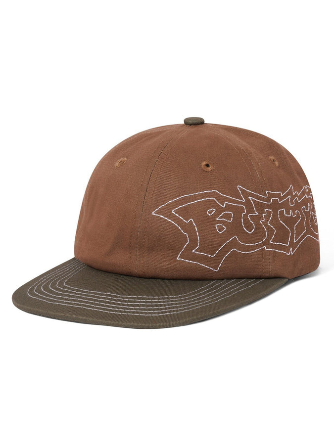 Butter Goods Yard Strapback Hat | BROWN/ARMY