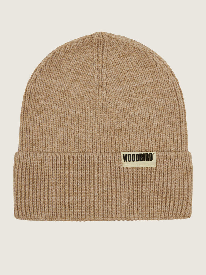 Woodbird Yupa Long Beanie Fall 2025 | CAMEL