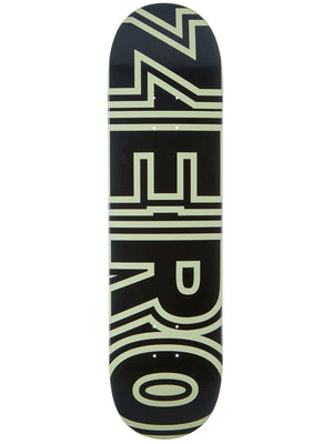 Zero Bold Glow In The Dark 8 & 8.25 Skateboard Deck