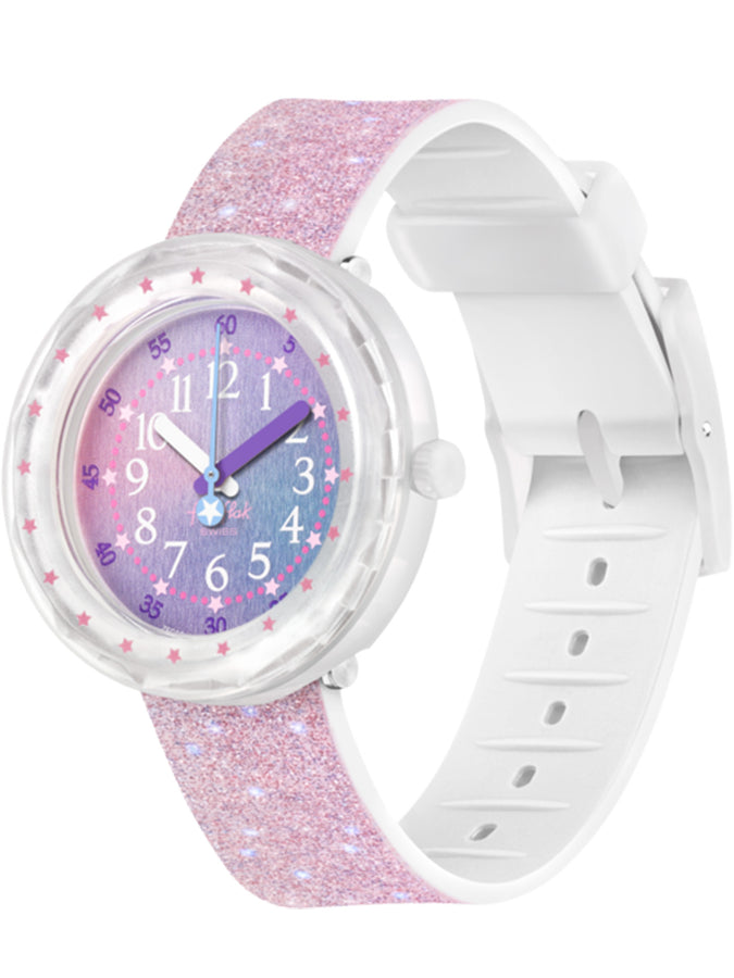Swatch Flik Flak Pearlaxus Watch | WHITE/TRANSPARENT