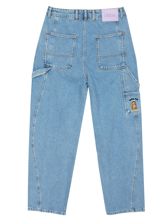 Hélas Zig Zag Jeans Spring 2024 | BLUE