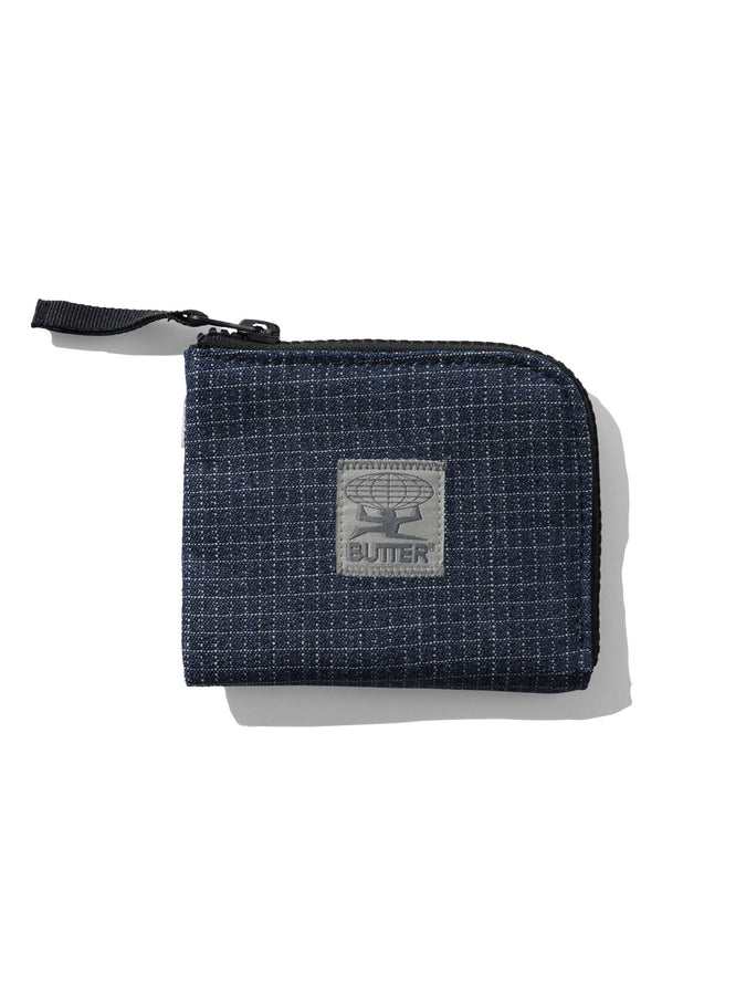 Butter Goods Zip Wallet | DENIM