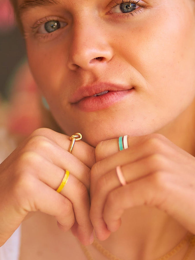 Salty Cali Knot Ring | GOLD