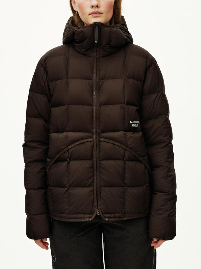 Pas Normal Studios Off-Race Down Liner Jacket Fall 2026 | DARK COFFEE