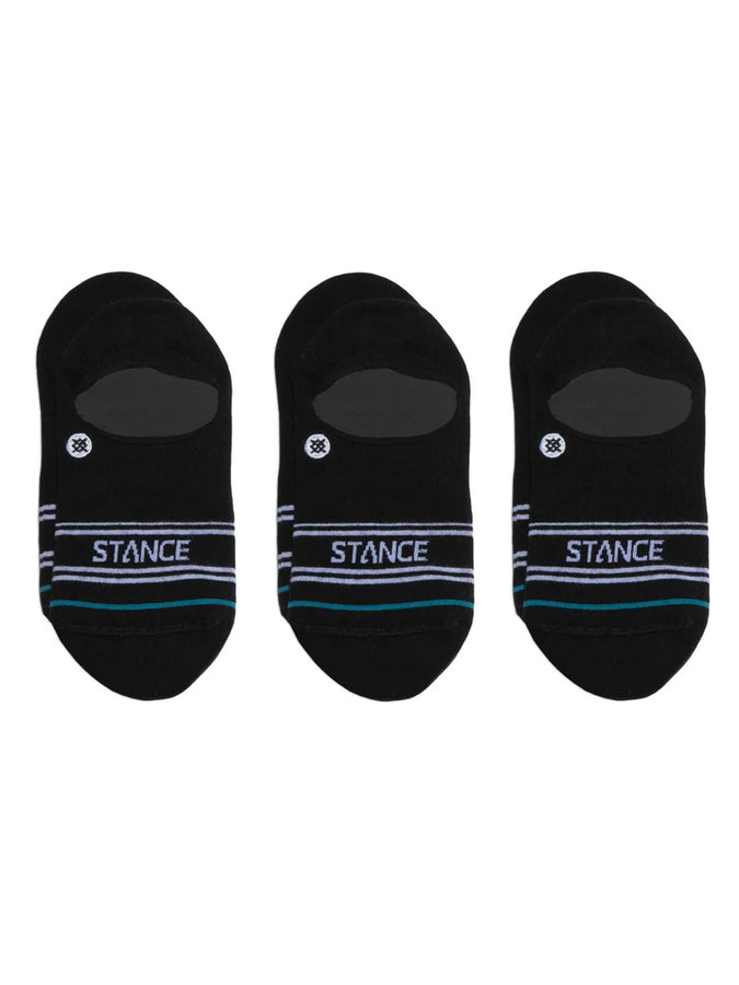 Stance Basic No Show 3 Pack Socks | BLACK (BLK)