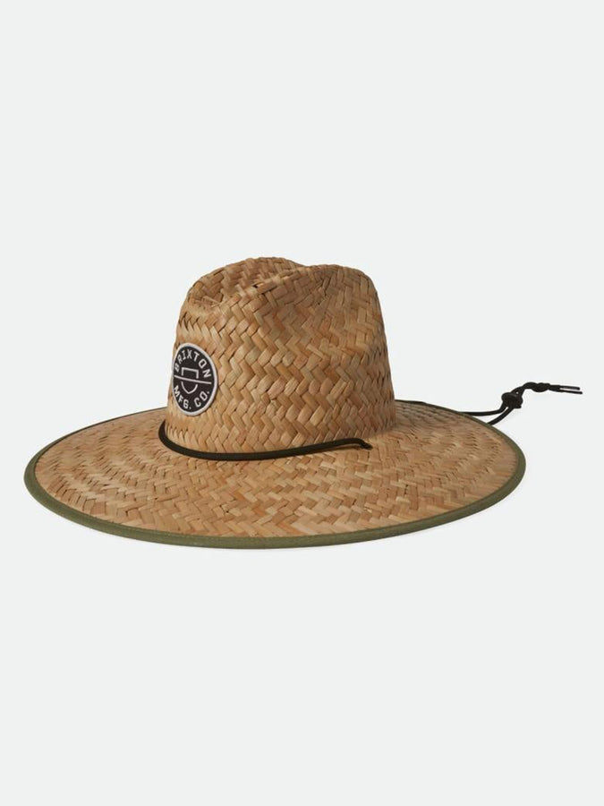 Brixton Crest Sun Hat | TAN/OLIVE SURPLUS