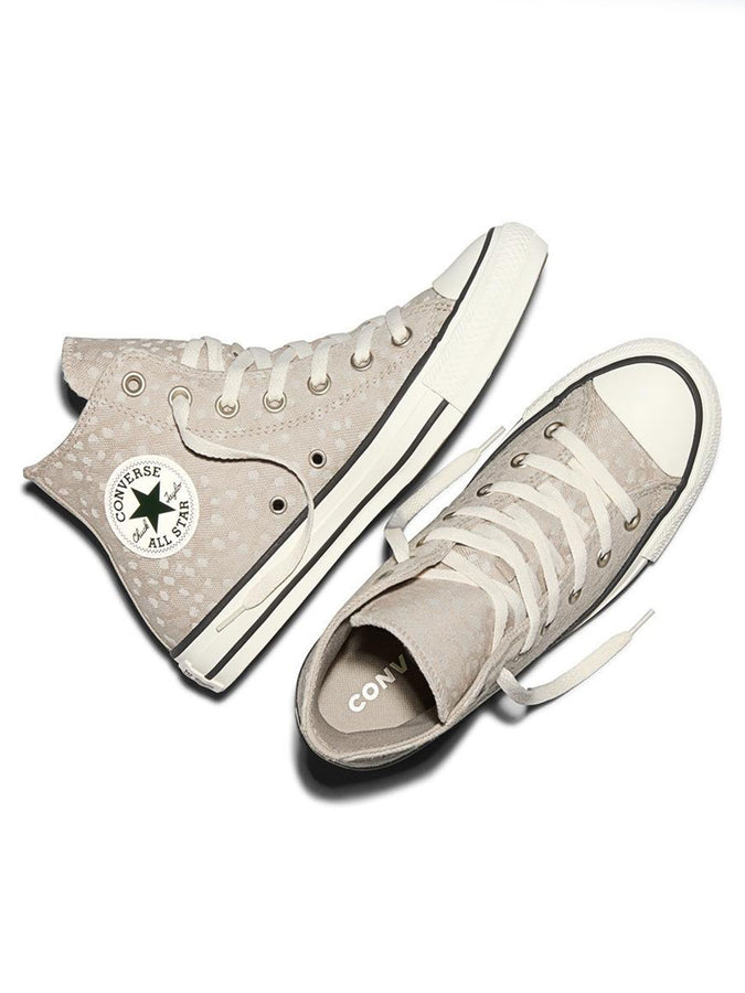 Converse CTAS Hi Deer Pattern Papyrus/Egret Shoes Spring 2026 | PAPYRUS/EGRET/BLACK
