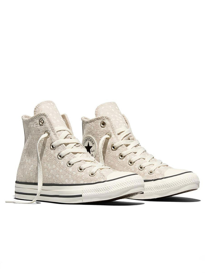Converse CTAS Hi Deer Pattern Papyrus/Egret Shoes Spring 2026 | PAPYRUS/EGRET/BLACK