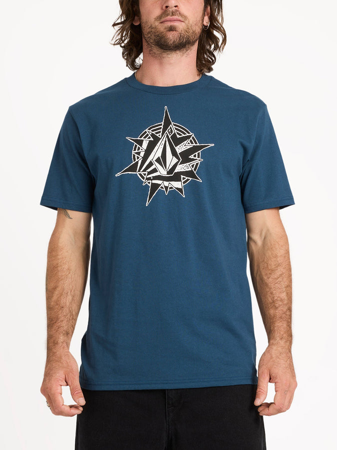 Volcom Yoink T-Shirt Spring 2026 | DUST BOWL INDIGO (DBI)