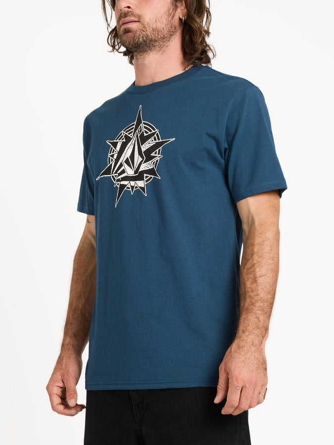 Volcom Yoink T-Shirt Spring 2026 | DUST BOWL INDIGO (DBI)