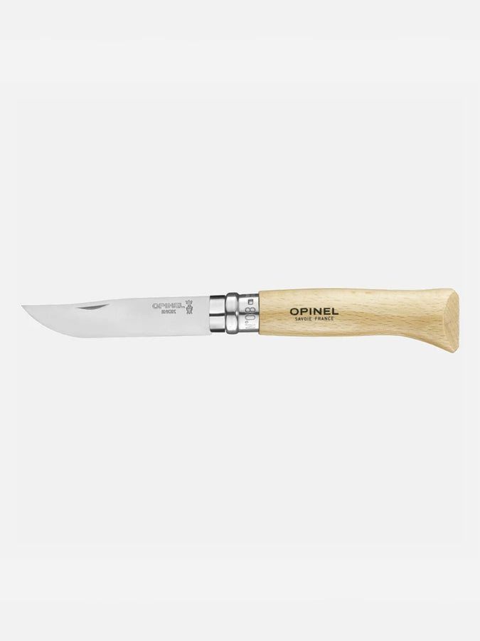 Opinel N08 Knife + Case | NATURAL