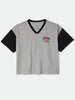 Brixton Winners Circle Boxy Football T-Shirt Fall 2026