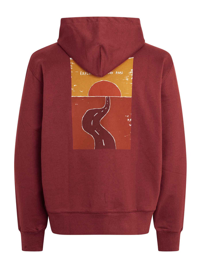 Pas Normal Studios Off-Race Graphic Hoodie 2025 | MAROON