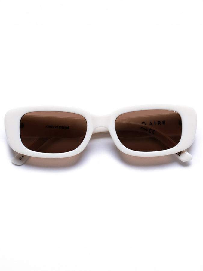 Aire Ceres V2 Ivory/Hazel Sunglasses | IVORY/HAZEL