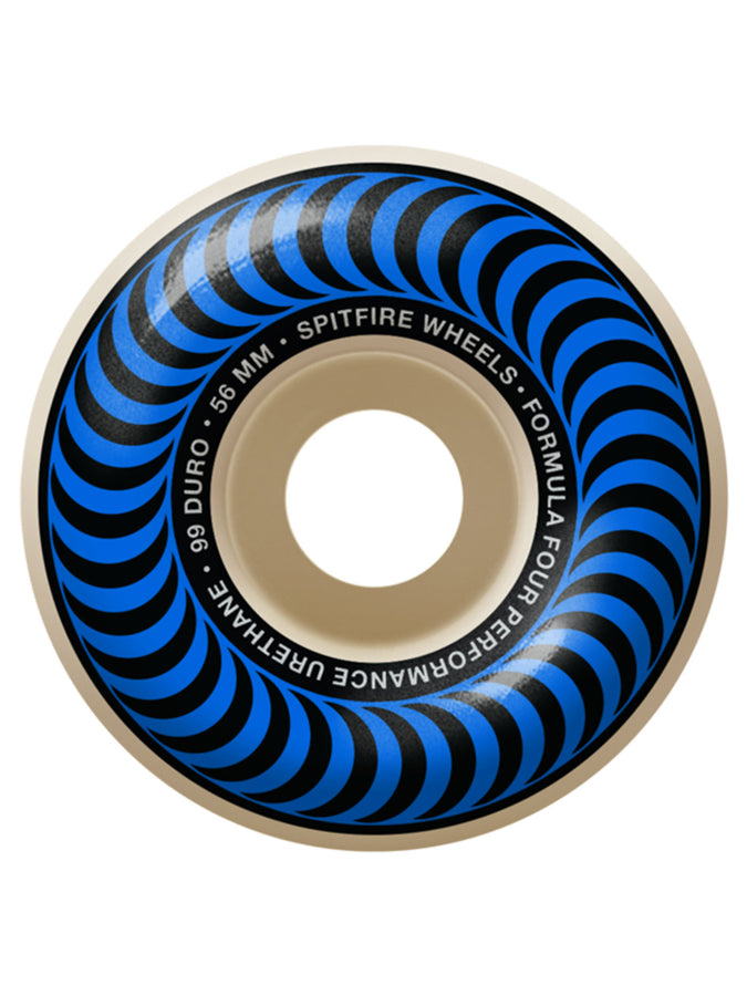 Spitfire Classic Skateboard Wheels | WHITE/BLUE