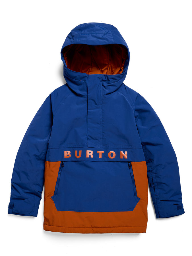 Burton Frostner 2L Anorak 2027 – Youth Insulated Jacket | TWILGHT BLUE/SPICED CHAI (E3K)
