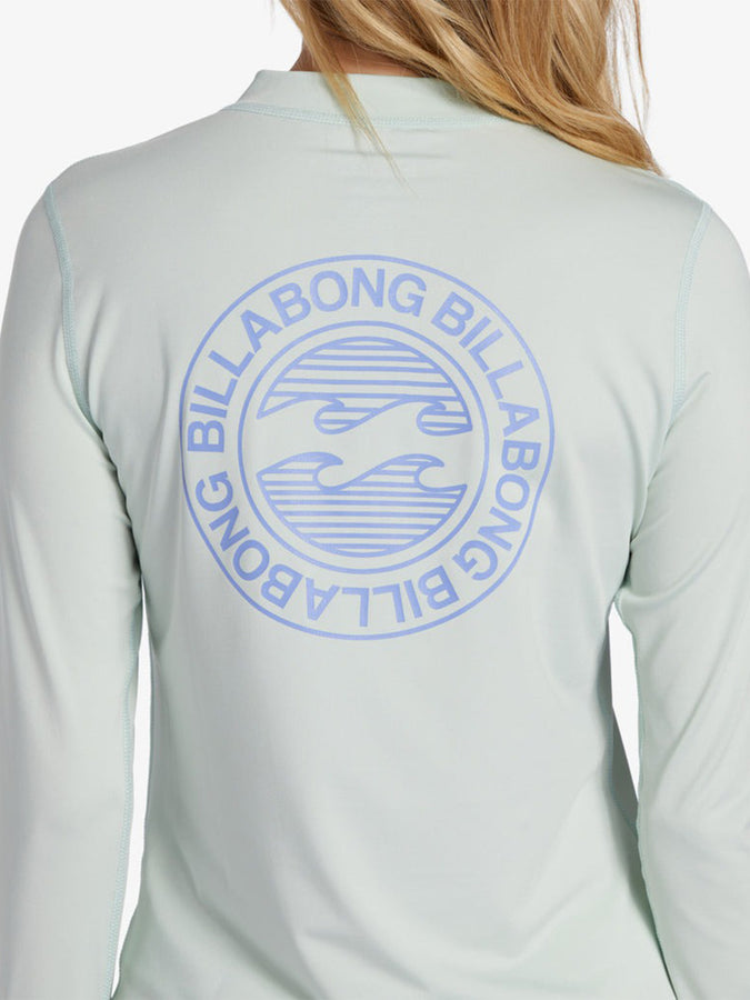 Billabong Core Loose Fit Long Sleeve Rashguard Spring 2024 | SWEET MINT (GBW0)