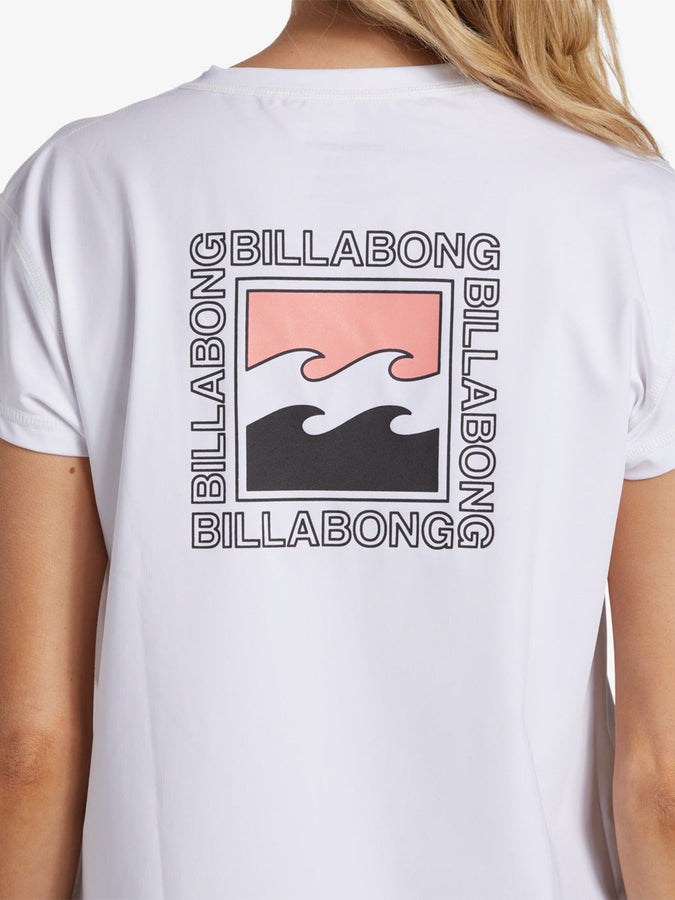 Billabong Core Sunday Surf Women Rashguard Spring 2024 | WHITE (WHT)