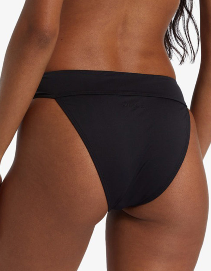 Billabong Sol Searcher Aruba Women Bikini Bottom Spring 2024 | BLACK PEBBLE (BPB)