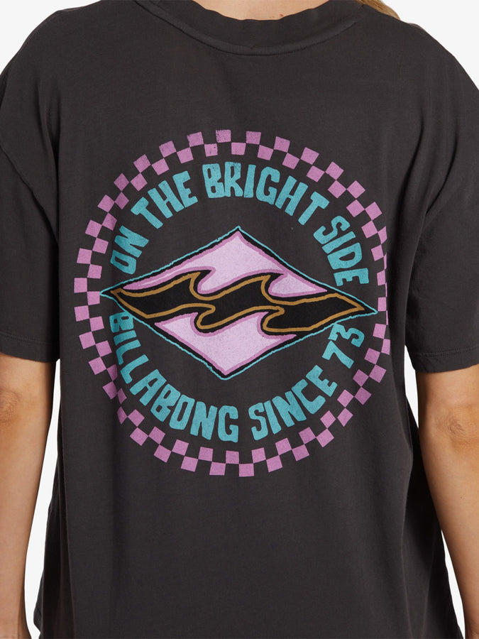 Billabong Bright Side Women T-Shirt Spring 2024 | OFF BLACK (OFB)
