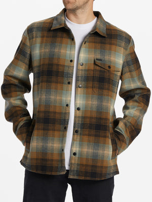 The North Face Men’s Hooded Campshire Shirt (Size: Medium): Asphalt Grey Large Half Dome Stripe 2