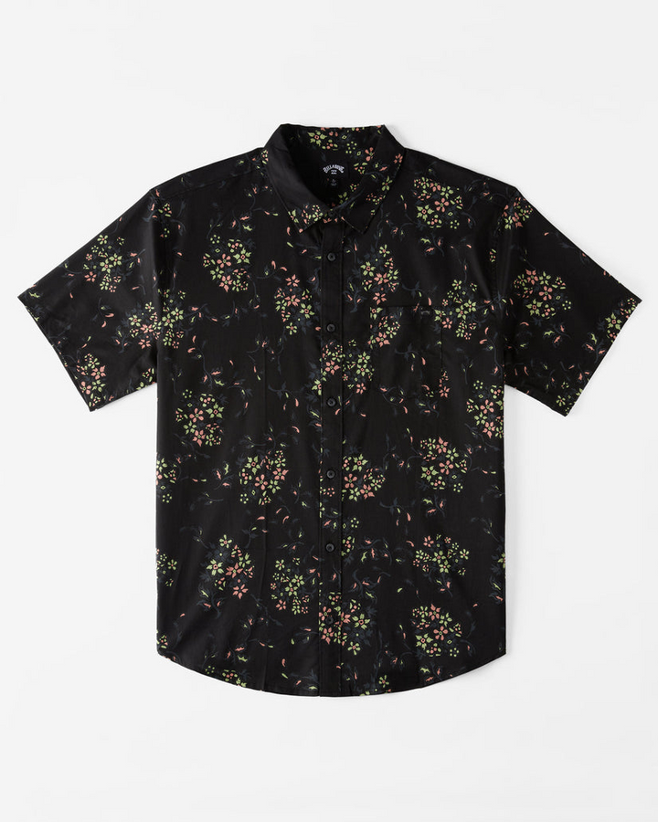 Billabong Sunday Mini S/S Buttondown Shirt Summer 2024 |  MIDNIGHT (MID)
