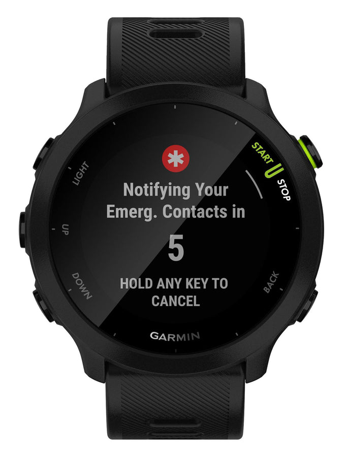 Garming Forerunner 55 Black Watch | BLACK