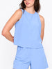 24 Colours Blue Tank Top Spring 2026