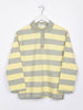 24 Colours Green Striped Long Sleeve Polo Spring 2026