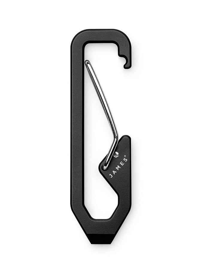 The James Brand The Holocombe Black Carabiner | BLACK