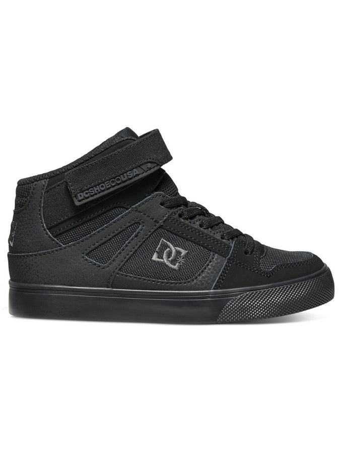 DC Pure High-Top EV Black/Black/Black Shoes | BLACK/BLACK/BLACK (3BK)