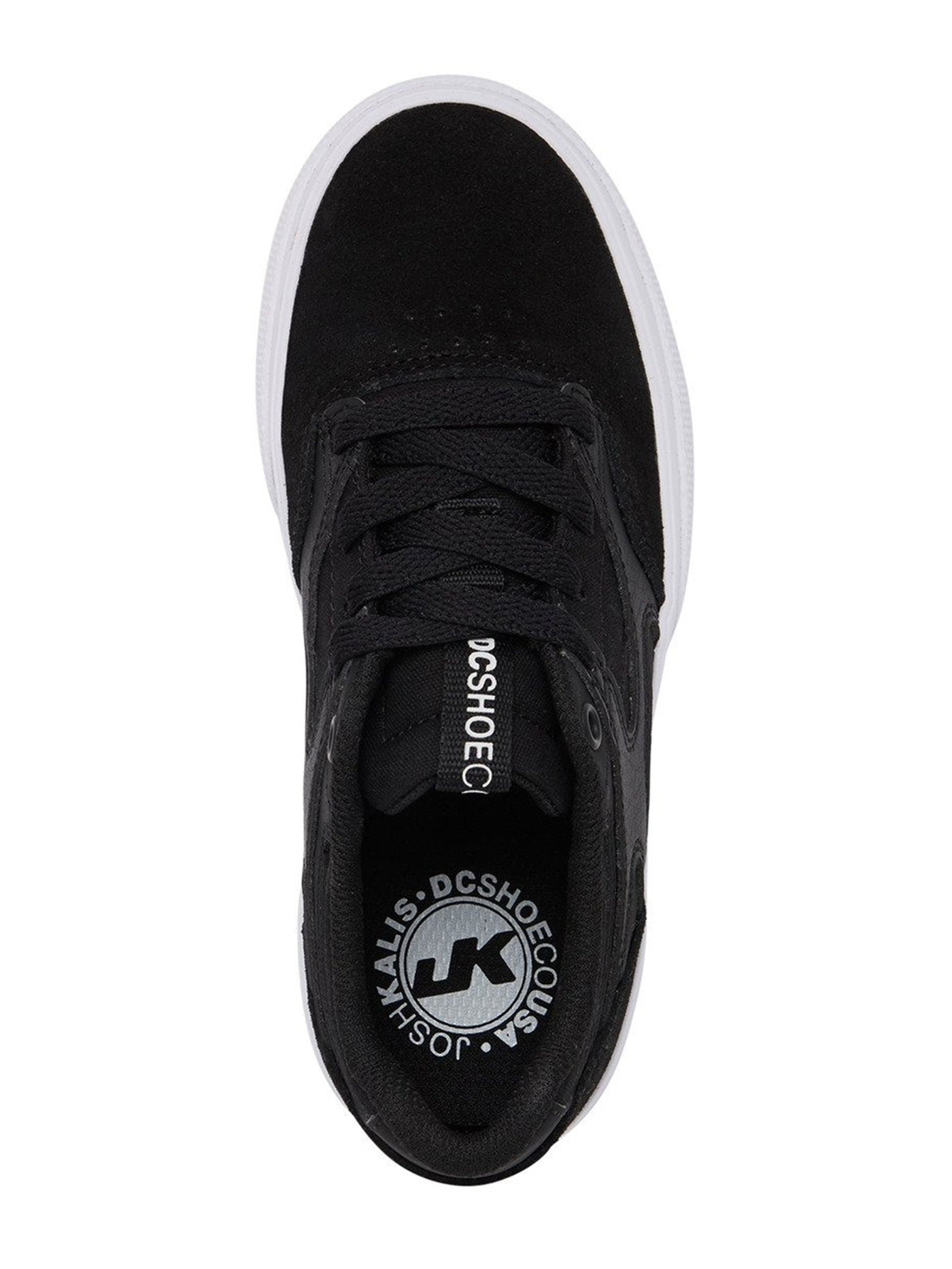 DC Kalis Vulc Black/Black/White Shoes