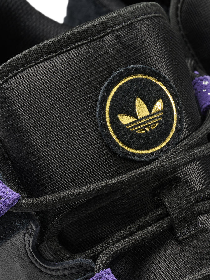 Adidas Kader Core Black/Purple/Metallic Gold Shoes Holiday 2026 | CORE BLACK/PURPLE/GLD METALLIC
