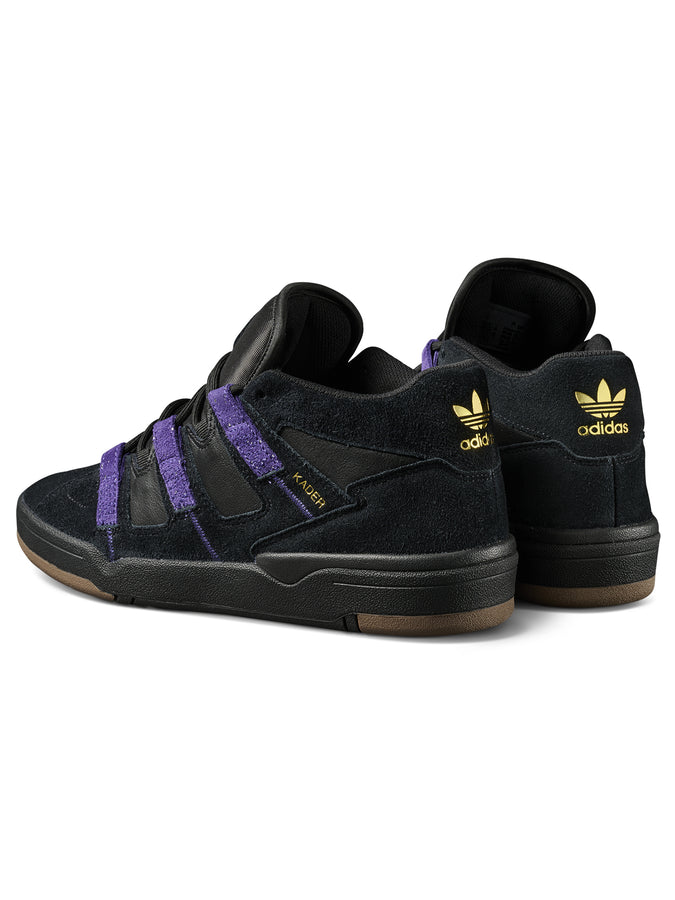 Adidas Kader Core Black/Purple/Metallic Gold Shoes Holiday 2026 | CORE BLACK/PURPLE/GLD METALLIC