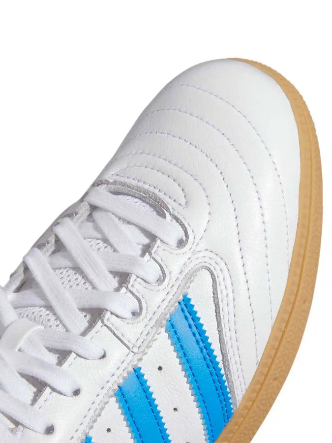 Adidas Busenitz White/Bluebird/Gold Met Shoes Spring 2024 | WHITE/BLUEBIRD/GOLD MET