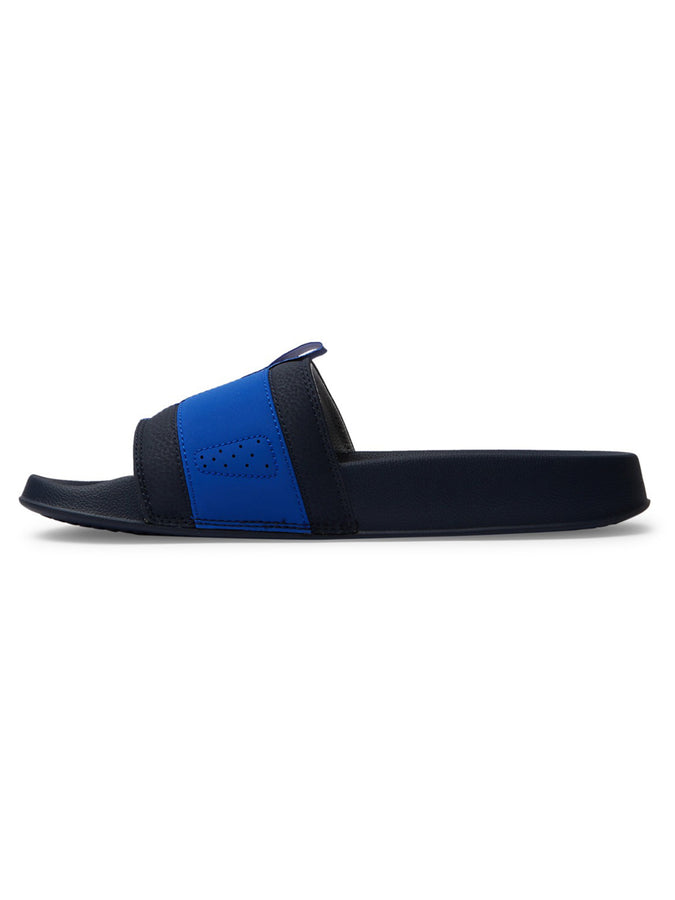DC Lynx Slide Sandals Spring 2024 | BLUE/BLUE/WHITE (XBBW)