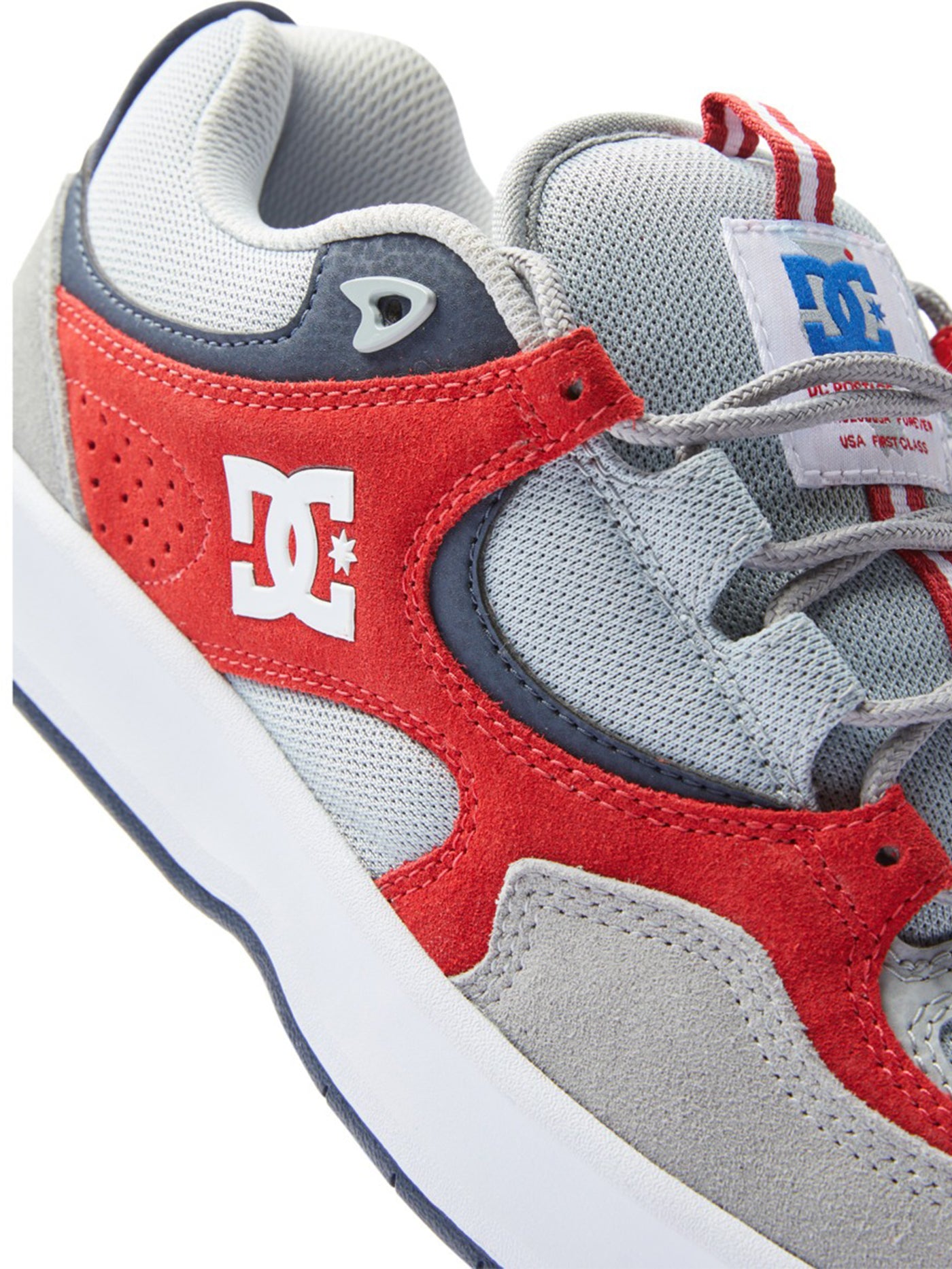 DC Fall 2023 Kalynx Zero S Grey/Red Shoes