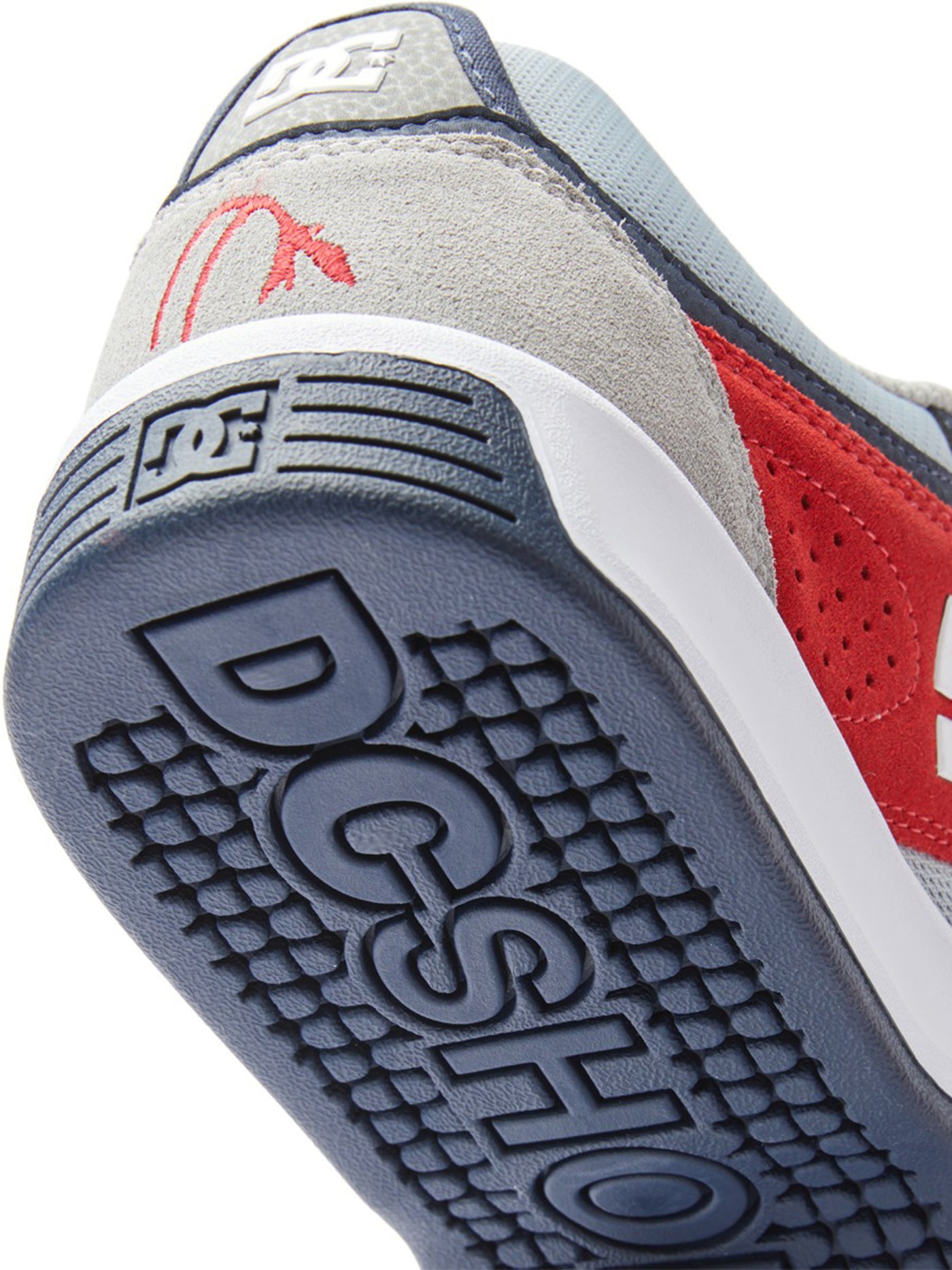 DC Fall 2023 Kalynx Zero S Grey/Red Shoes