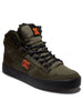 DC Pure High-Top WC WNT Dusty Olive/Orange Shoes Winter 2025