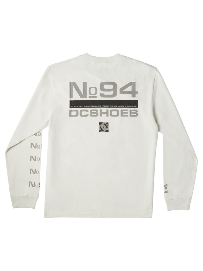 DC Static 94 Long Sleeve T-Shirt Spring 2024 | LILY WHITE (WCQ0)
