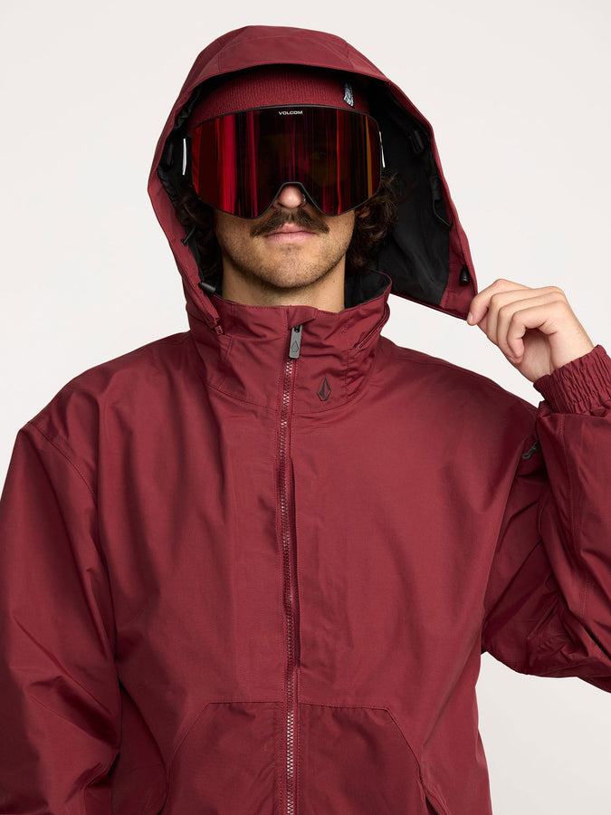 Volcom GORE-TEX Longo Jacket Winter 2026 | BURNT RED (BTR)