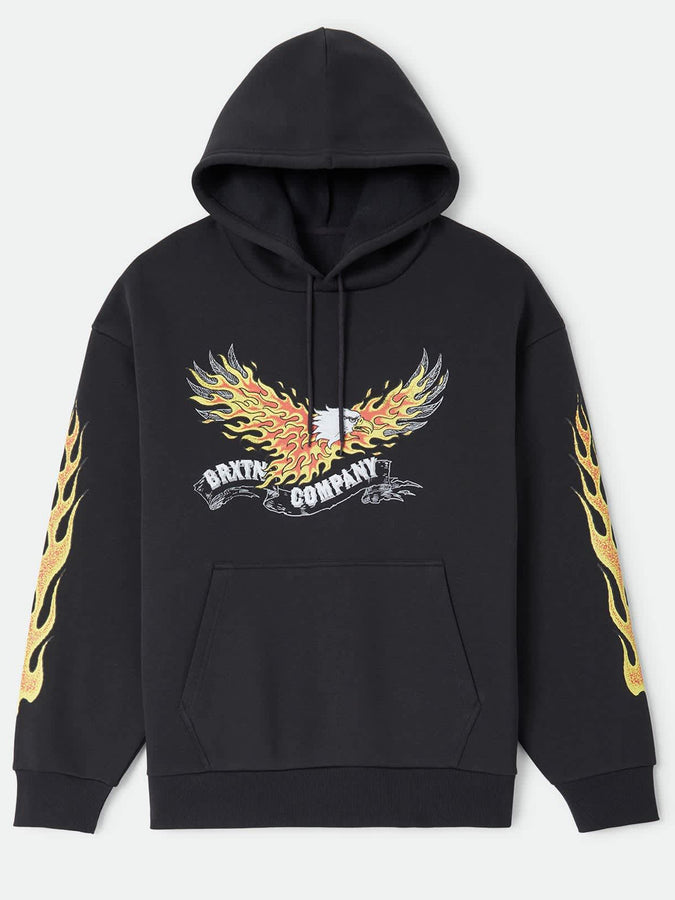 Brixton Blazing Hoodie Fall 2026 | BLACK