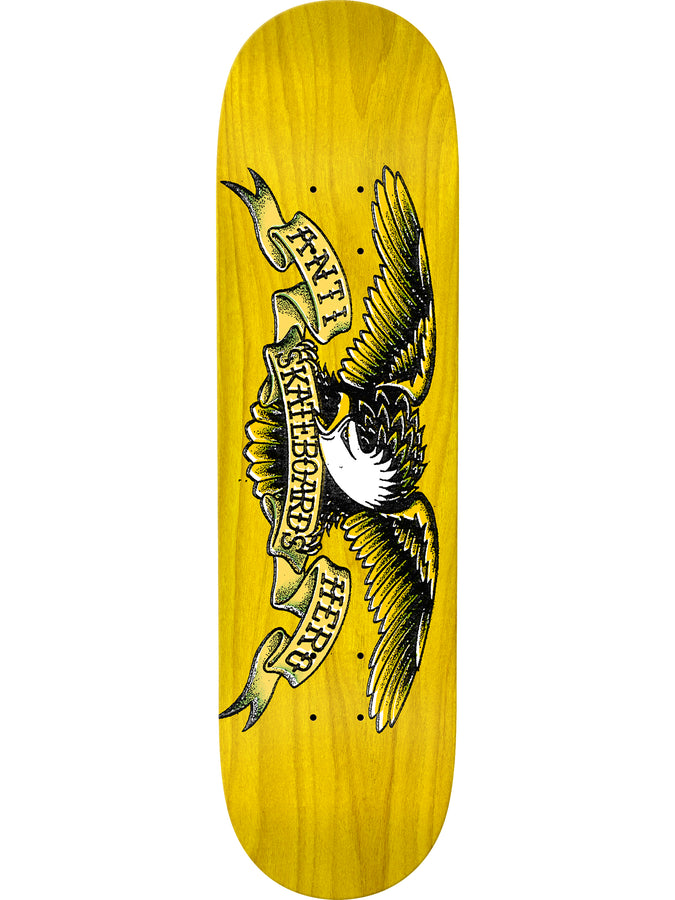 Anti Hero Misregistered Eagle II 8.5 Skateboard Deck | NATURAL