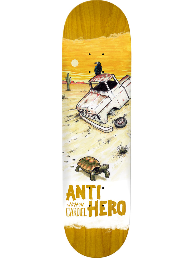Anti Hero Desertscapes Cardiel 8.62 Skateboard Deck | YELLOW